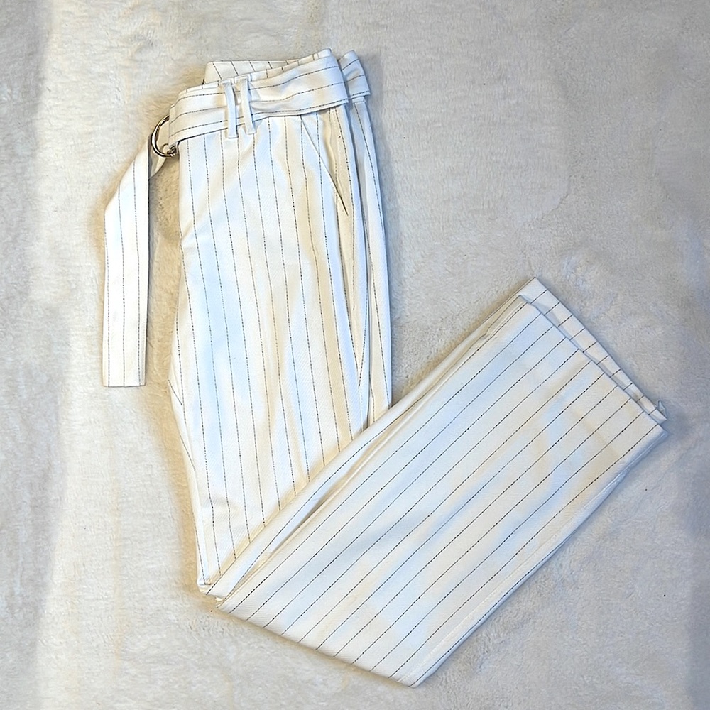 White House | Black Market “The Boot” bootcut style pinstripe work trousers NWOT